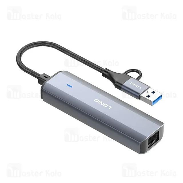 هاب 4 پورت تایپ سی الدینیو LDNIO Ds-124UC - تصویر 4