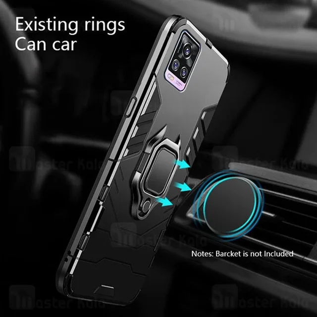 گارد ضد ضربه انگشتی ویوو Vivo V20 KEYSION ShockProof Armor Ring - تصویر 3