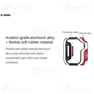 کاور و محافظ اپل واچ کی دو Apple Watch 44mm K-DOO Defender Protective Case - تصویر 8
