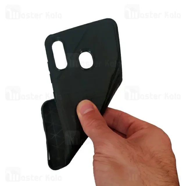 قاب محافظ ژله ای سامسونگ Samsung Galaxy M30 Auto Focus Cross Pattern - تصویر 2