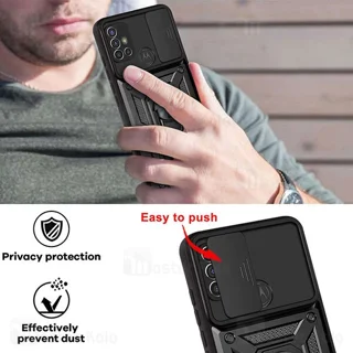 گارد محافظ ضد ضربه انگشتی Motorola Moto G20 / G30 SHUNIJA Case دارای محافظ دوربین - تصویر 6