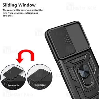گارد محافظ ضد ضربه انگشتی Samsung Galaxy A53 5G SHUNIJA Case دارای محافظ دوربین - تصویر 8