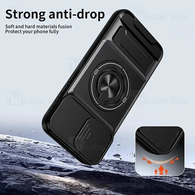 قاب ضد ضربه مگنتی Apple iPhone 15 Pro Max Magnetic Multifunctional Case دارای محافظ دوربین - تصویر 7