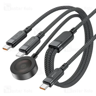 کابل دو سر Type-C و شارژر اپل واچ ایس فست ACEFAST C6-11 طول 1.2 متر توان 100 وات - تصویر 2