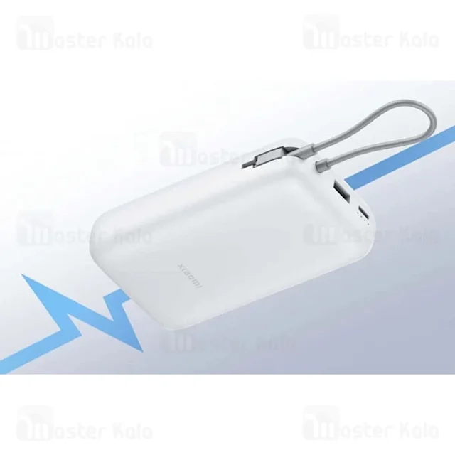 پاوربانک 20000 شیائومی Xiaomi Power Bank PB2020MI توان 22.5 وات با کابل متصل - تصویر 6