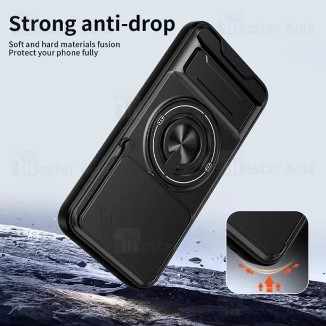 قاب ضد ضربه مگنتی Xiaomi 15T 5G Magnetic Multifunctional Case دارای محافظ دوربین - تصویر 7