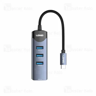 هاب 4 پورت تایپ سی الدینیو LDNIO DS-134C - تصویر 6