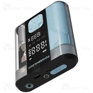 پاوربانک 12000 و کمپرسور باد و جامپ استارتر خودرو پاورولوژی Powerology PPBCHA96 - تصویر 4