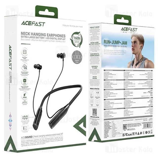 هندزفری بلوتوث گردنی ایس فست ACEFAST N7 Wireless Earphones - تصویر 8