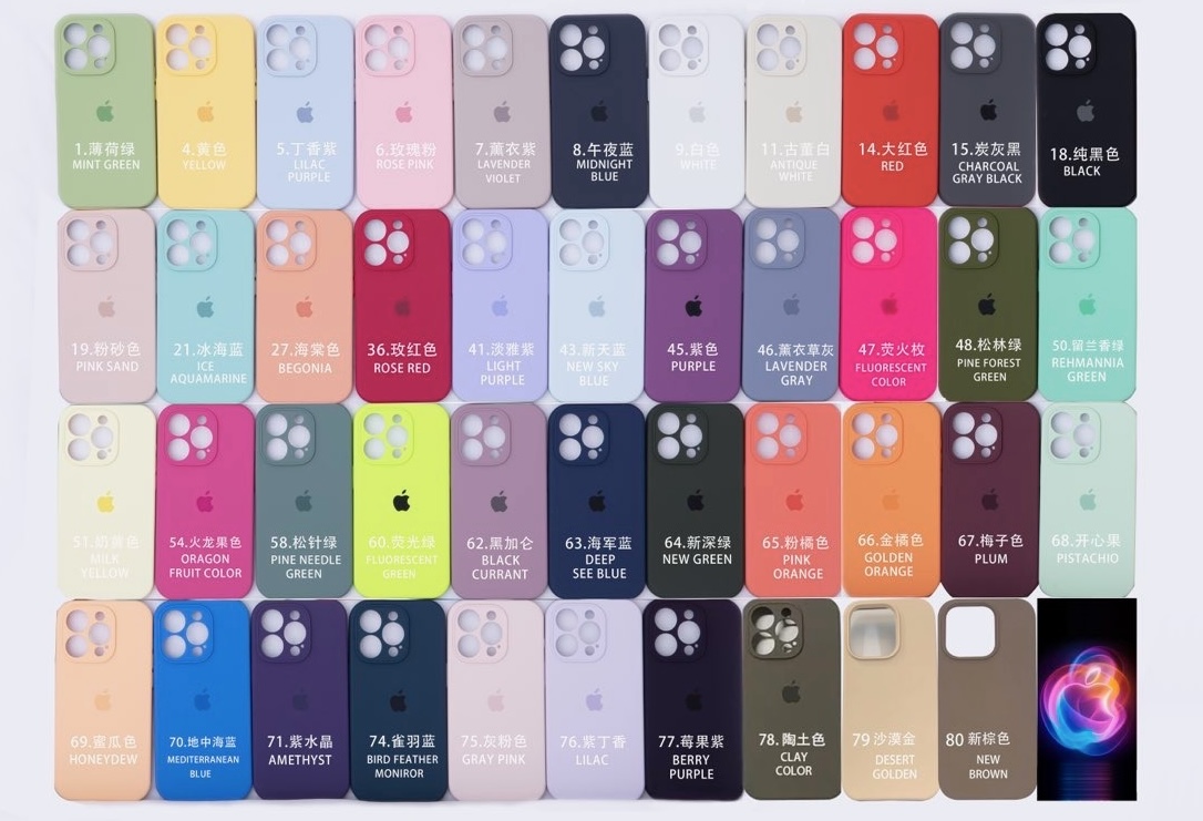 قاب سیلیکونی محافظ لنز دار آیفون ۱۶ پرومکس