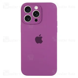 قاب سیلیکونی آیفون Apple iPhone 15 Pro Max Silicone Case - تصویر 8
