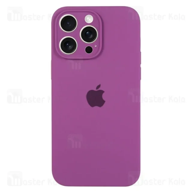 قاب سیلیکونی آیفون Apple iPhone 15 Pro Max Silicone Case - تصویر 8