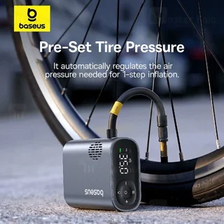 کمپرسور باد دوچرخه و موتور بیسوس Baseus C11169000121 PrimeTrip - تصویر 8