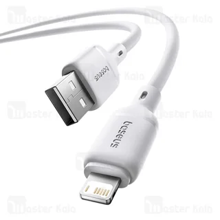 کابل لایتنینگ بیسوس Baseus Silky Series P10377702213 طول 1 متر شدت جریان 2.4 آمپر - تصویر 5