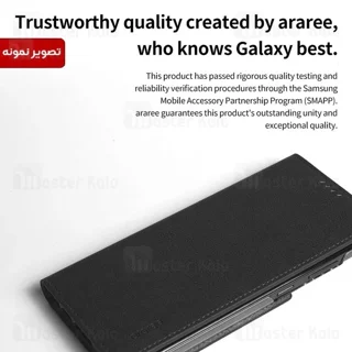 کیف چرمی آراری سامسونگ Samsung Galaxy S24 Ultra Araree Mustang Diary - تصویر 8