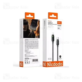 کابل لایتنینگ به Type C مک دودو Mcdodo CA-5390 طول 1.2 متر توان 36 وات - تصویر 6