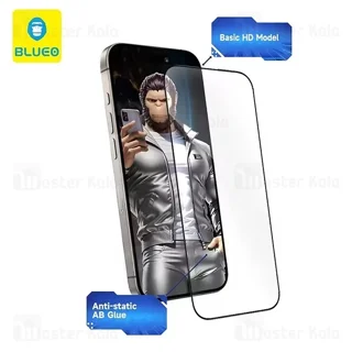 گلس تمام صفحه تمام چسب بلوئو Apple iPhone 16 Pro Max Blueo Anti Static HD - تصویر 2