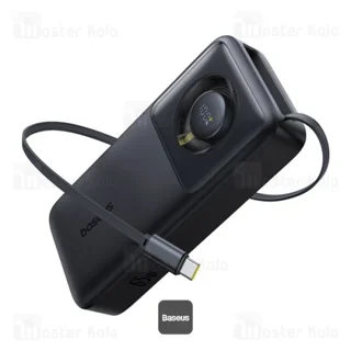 پاوربانک 20000 بیسوس Baseus Free2Pull P10073700123 توان 65 وات با کابل تایپ سی جمع شونده - تصویر 2