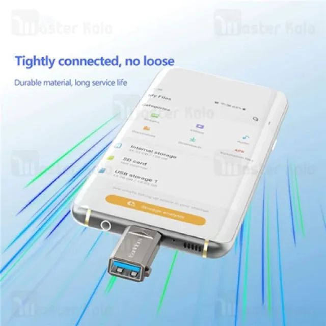 تبدیل OTG تایپ سی به USB3.0 ارلدام Earldom OT88C - تصویر 8