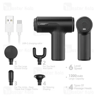 ماساژور تفنگی ارلدام Earldom ET-V6 Mini Massage Gun - تصویر 8