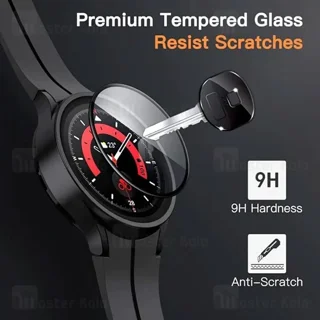 محافظ صفحه ساعت هوشمند سامسونگ Samsung Galaxy Watch 5 Pro PMMA TPU Screen Protector - تصویر 6