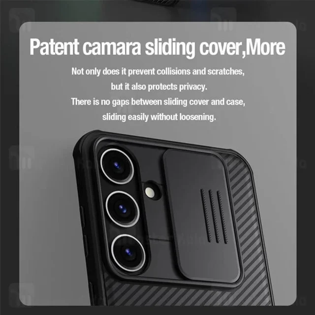 قاب محافظ نیلکین سامسونگ Samsung Galaxy S24 Nillkin CamShield Pro Case دارای محافظ دوربین - تصویر 3