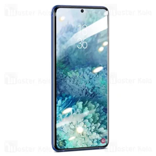 پک 2 تایی محافظ صفحه شیشه ای تمام صفحه و خمیده یو وی Samsung Galaxy S20 Baseus SGSAS20 UV - تصویر 2