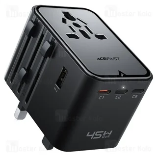 شارژر دیواری و مبدل برق ایس فست ACEFAST Z8 PD45W GaN Fast Charger توان 45 وات - تصویر 5
