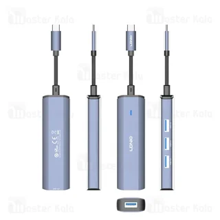 هاب 4 پورت تایپ سی الدینیو LDNIO DS-114C - تصویر 7