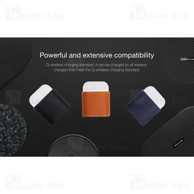 کیف شارژ وایرلس ایرپاد نیلکین Nillkin Airpods Mate wireless Charging Case - تصویر 5