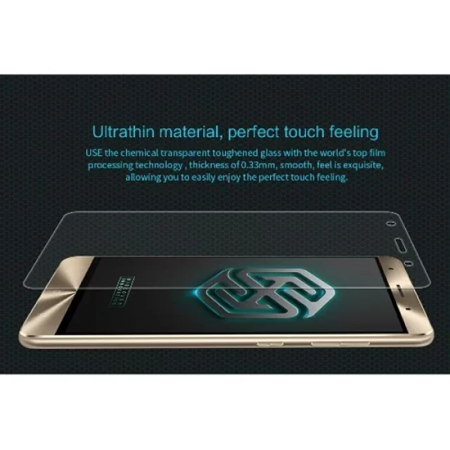 محافظ صفحه نمایش شیشه ای نیلکین ایسوس Nillkin H Glass Asus Zenfone 3 Deluxe ZS570KL - تصویر 8