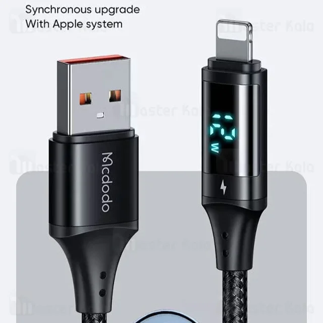 کابل لایتنینگ مک دودو Mcdodo CA-1060 Digital HD Data cable طول 1.2 متر توان 12 وات - تصویر 6