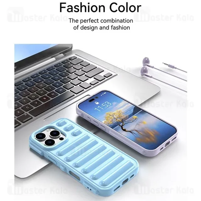 قاب پافر ضد ضربه آیفون Apple iPhone 16 Pro Max TPU Capsule ShockProof - تصویر 3
