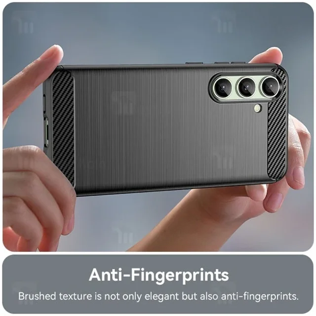 قاب فیبر کربنی سامسونگ Samsung Galaxy S24 FE Rugged Armor Fiber Carbon - تصویر 7