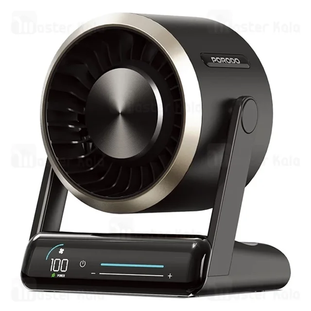 پنکه رومیزی پرودو Porodo Lifestyle Chillo Core PDLFSTZH37BK - تصویر 2