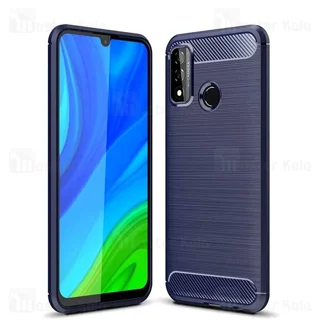 قاب محافظ ژله ای هواوی Huawei P Smart 2020 Rugged Armor Fiber Carbon - تصویر 3