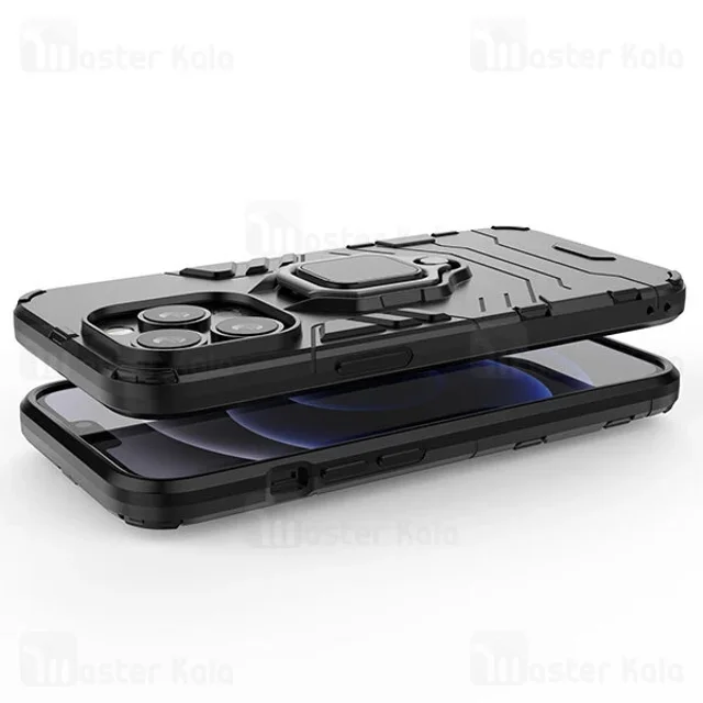 گارد ضد ضربه انگشتی آیفون Apple iPhone 13 Pro Max KEYSION ShockProof Armor Ring - تصویر 2