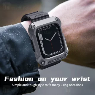بند و کاور نیلکین اپل واچ Nillkin DynaGuard Apple Watch 44mm 4/5/6 series - تصویر 6