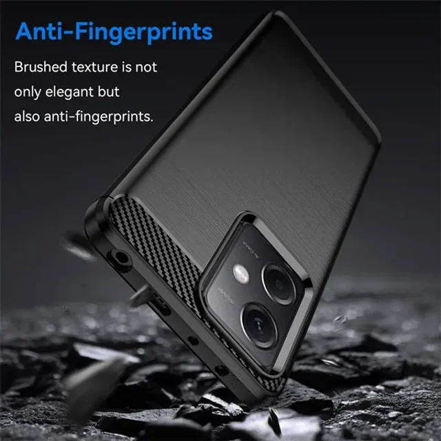 قاب فیبر کربنی شیائومی Xiaomi Redmi Note 12R Pro Rugged Armor Fiber Carbon - تصویر 5