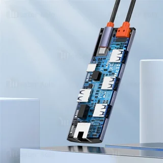 هاب 6 پورت تایپ سی الدینیو LDNIO DS-16U توان 100 وات - تصویر 5