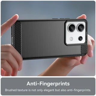 قاب فیبر کربنی شیائومی Xiaomi Redmi Note 13 Pro 5G / Poco X6 5G Rugged Armor Fiber Carbon - تصویر 6