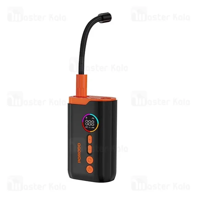 کمپرسور باد پرودو Porodo PD-LFST181 Lifestyle Air Inflator همراه با چراغ قوه - تصویر 3