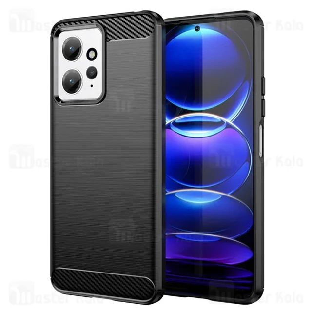 قاب فیبر کربنی شیائومی Xiaomi Redmi Note 12 4G Rugged Armor Fiber Carbon - تصویر 2
