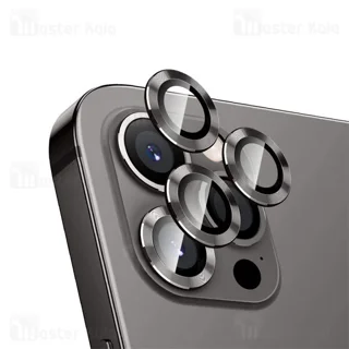 پک 3تایی محافظ لنز فلزی دوربین آیفون Apple iPhone 12 Pro / 11 Pro / 11 Pro Max Metal Ring - تصویر 4