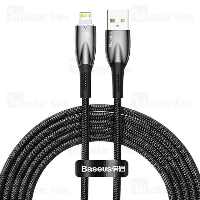 کابل لایتنینگ بیسوس Baseus CADH000301 Glimmer طول 2 متر توان 2.4 آمپر - تصویر 2