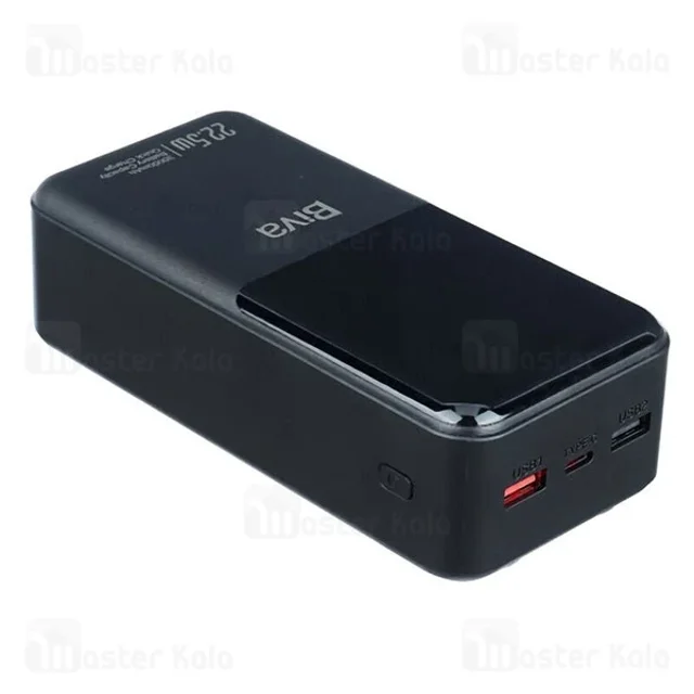 پاوربانک 30000 بیوا Biva BP-087 Power Bank توان 22.5 وات با کابل متصل - تصویر 7