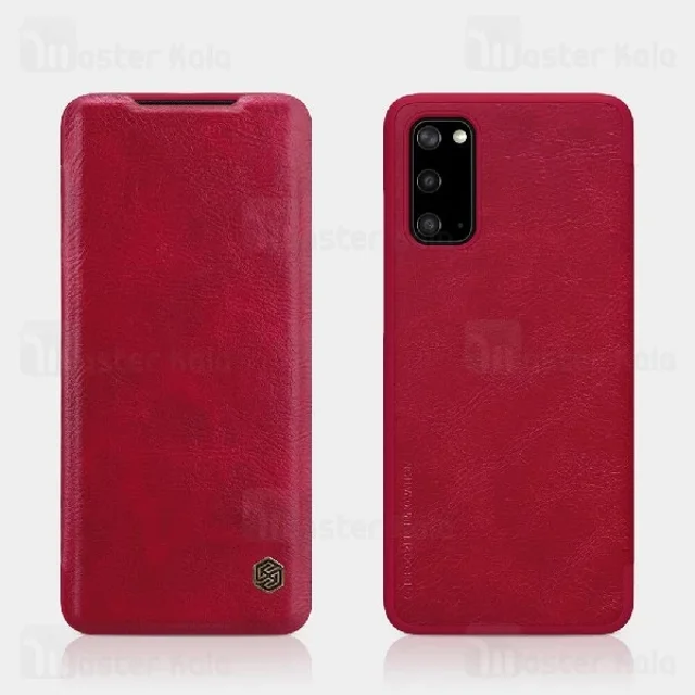 کیف چرمی نیلکین سامسونگ Samsung Galaxy S20 Nillkin Qin Leather Case - تصویر 3