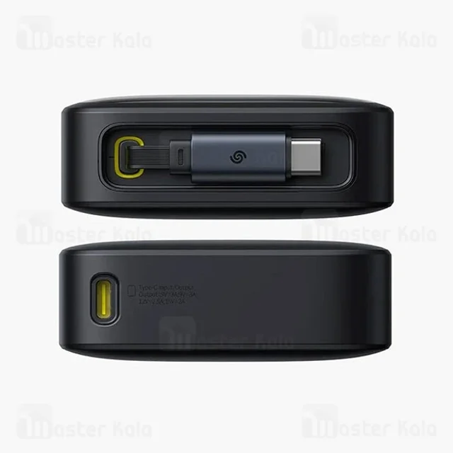 پاوربانک 10000 بیسوس Baseus NOMOS P10070900842-00 توان 30 وات با کابل تایپ سی جمع شونده - تصویر 4