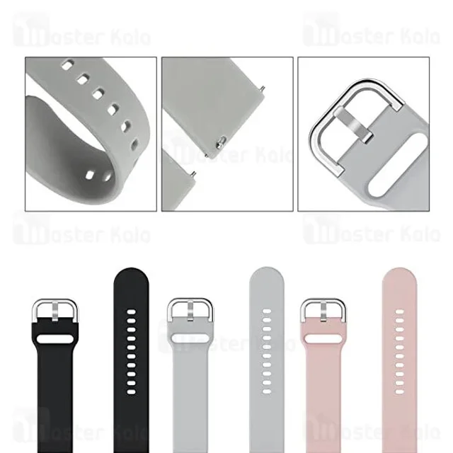 بند سیلیکونی ساعت هوشمند هواوی هانر Huawei Honor Magic Watch 2 42mm Silicone Band - تصویر 3