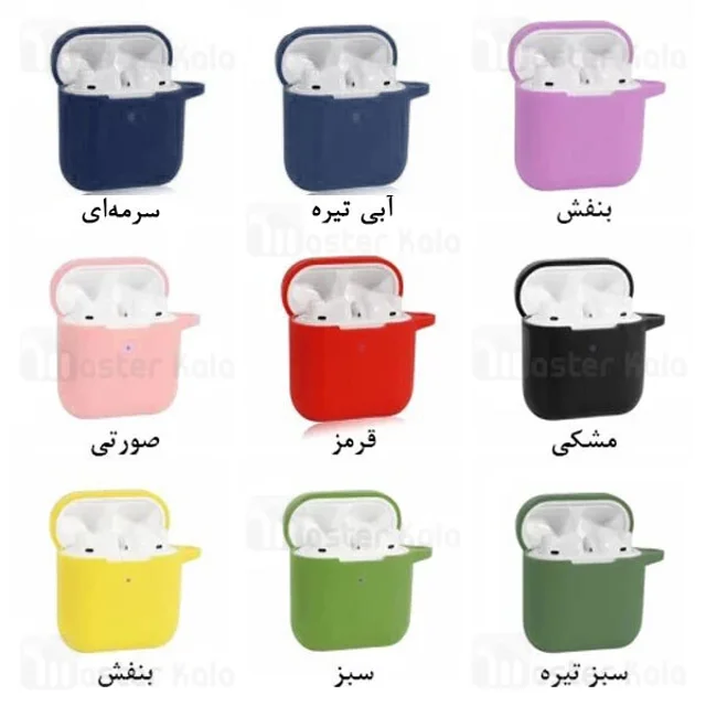کاور محافظ سیلیکونی هندزفری کیو سی وای Xiaomi QCY T8 Earphone Silicone Case - تصویر 2